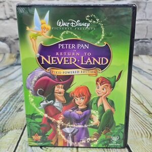 Peter Pan: Return to‎ Never Land (DVD, 2002) Pixie Powered Edition Disney Sequel